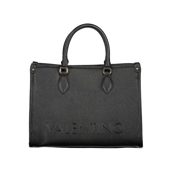 Mario Valentino Black Polyurethane Women Women's Handbag